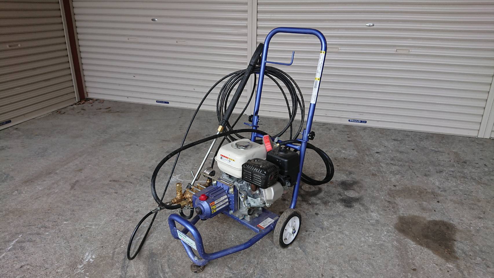 エンジン式高圧洗浄機